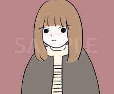 ゆる可愛いイラスト、アイコン、似顔絵描きます イメージ1