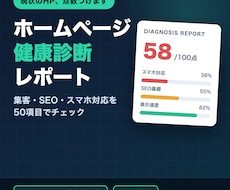 集客とSEOの目線でホームページを診断します イメージ1