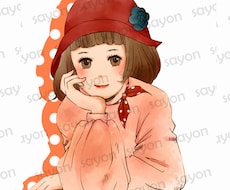 中華風/レトロ風の創作イラストをお描きします イメージ1