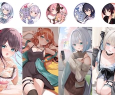 イラスト、Live2Dモデル、アイコンなど描きます 魅力的なキャラクターをお届けします。