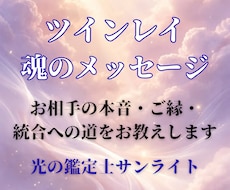 ツインレイ｜魂の再会と統合をサポートします