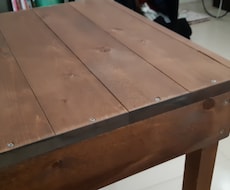 希望するサイズで木工木製　机、椅子の作成をします イメージ1