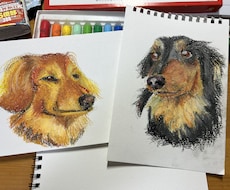 オイルパステルでカラフルな絵を描きます イメージ1