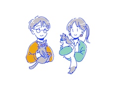 シンプルな線画イラストを作成します イメージ1