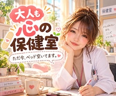 大人も｜心の保健室・ただ今ベッド空いてます 頑張れない日もありますよ｜ここで少し心を休ませませんか？