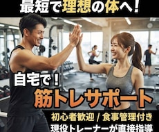 筋トレ初心者を全力サポートします イメージ1