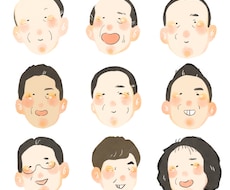 ゆる〜〜い似顔絵制作いたします イメージ1
