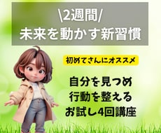 2週間で未来を動かす、新習慣をお届けします イメージ1