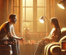 話を聴き全てを受け入れます イメージ1