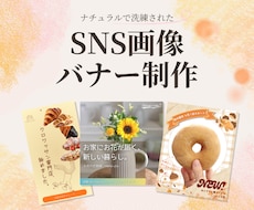 洗練されたSNS画像・バナー制作します イメージ1