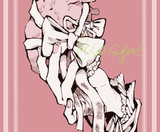 手＋モチーフで退廃的なイラストを描きます イメージ1