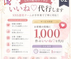 SNS運用のプロがいいね代行しますます イメージ1