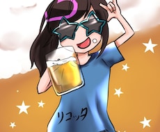 Twitterやブログ等に使うアイコンお描きします 他にない自分だけのアイコンが欲しい時に