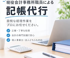 請求書・記帳など事務代行します イメージ1