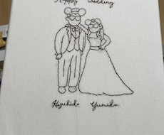 思い出の一枚を刺繍にします イメージ1