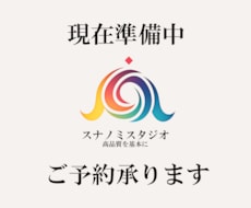 新サービス！準備中でございます スナノミスタジオ製最高品質のロゴデザインはいかが？