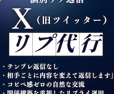 X Twitter 完全オーダーメイドリプ行います イメージ1