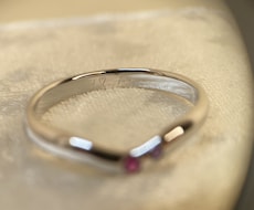 結婚指輪の刻印デザイン描きます イメージ1