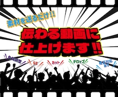 動画編集を丁寧に対応します イメージ1