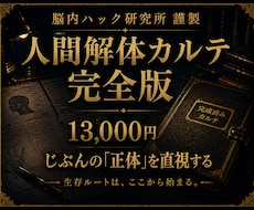 あなたの「本性」を、えぐり出します