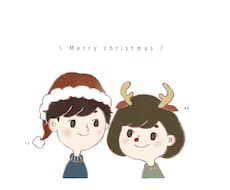 カップルや家族のかわいいイラスト描きます イメージ1