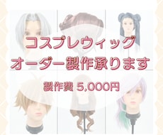コスプレ初心者さん向け｜ウィッグオーダー受付ます 歴10年以上！現役レイヤーがお手伝いします⟡.·*.