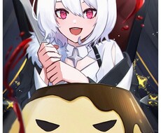 あなただけのイラスト制作いたします ゴシックな雰囲気のあるキャラクターアイコン
