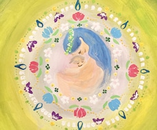 世界にひとつだけのお子様とお母さんの似顔絵描きます イメージ1