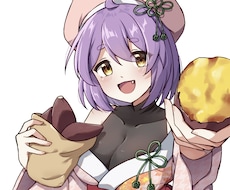 可愛いアニメ塗りアイコン描きます