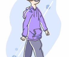 海外風のゆるいイラスト描きます イメージ1