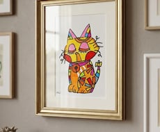 ビビットなカラフルイラスト描きます イメージ1