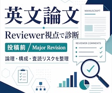 英文論文を査読者目線でレビューします イメージ1