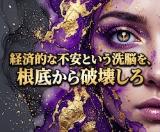 離婚の恐怖と因縁を焼き払い高次の富と自由を掴みます イメージ1