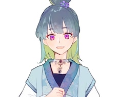 アイコン、立ち絵POPなイラスト作成します イメージ1