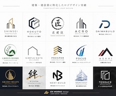 建設・工業・職人の会社ロゴをプロ仕様デザインします イメージ1