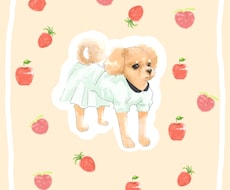 愛するペットの似顔絵制作します イメージ1