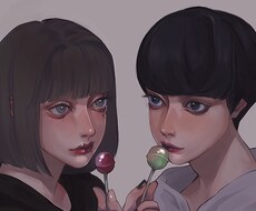 SNSアイコン、1枚絵ヘッダーなど受け付けてます 厚塗り系の美少年イラストなどが得意です。