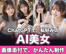 架空のAI美女を作るChatGPT設定を届けます イメージ1