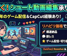 簡単なショート動画をお作りいたします イメージ1