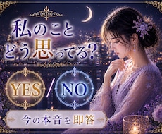 相手の本音をYES／NOで視ます イメージ1