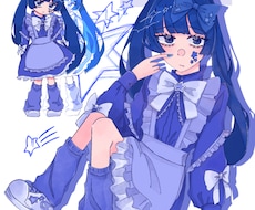 商用可！デフォルメポップなイラストを描きます イメージ1