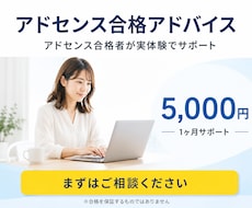 アドセンス合格者が実体験ベースでアドバイスします イメージ1