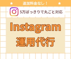 インスタ運用、まとめて代行します イメージ1