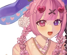 アイコンなどイラスト作成します 厚塗りでかわいい綺麗なイラスト描きます！キャラデザお任せ可能