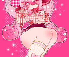 太ももが魅力的な可愛いイラストをお届けします イメージ1