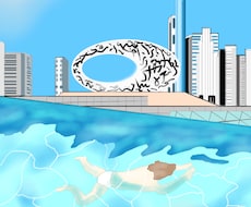 景色などをデジタル画で描きます 旅行の記念としてもおすすめ！個展開催経験者が描きます♪