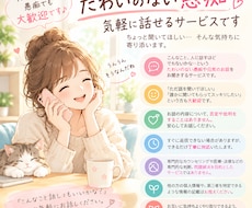 たわいのない愚痴を聞きます イメージ1