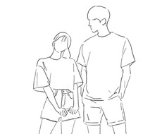カップルイラスト描きます イメージ1