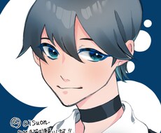 オリジナルアイコン、ヘッダー、夢絵お受けします イメージ1