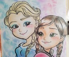 癒し系 柔らかいタッチであなたの似顔絵を描きます イメージ1